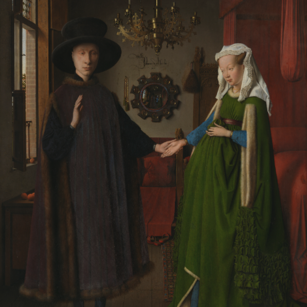 Main image Portrait van Giovanni Arnolfini en zijn vrouw