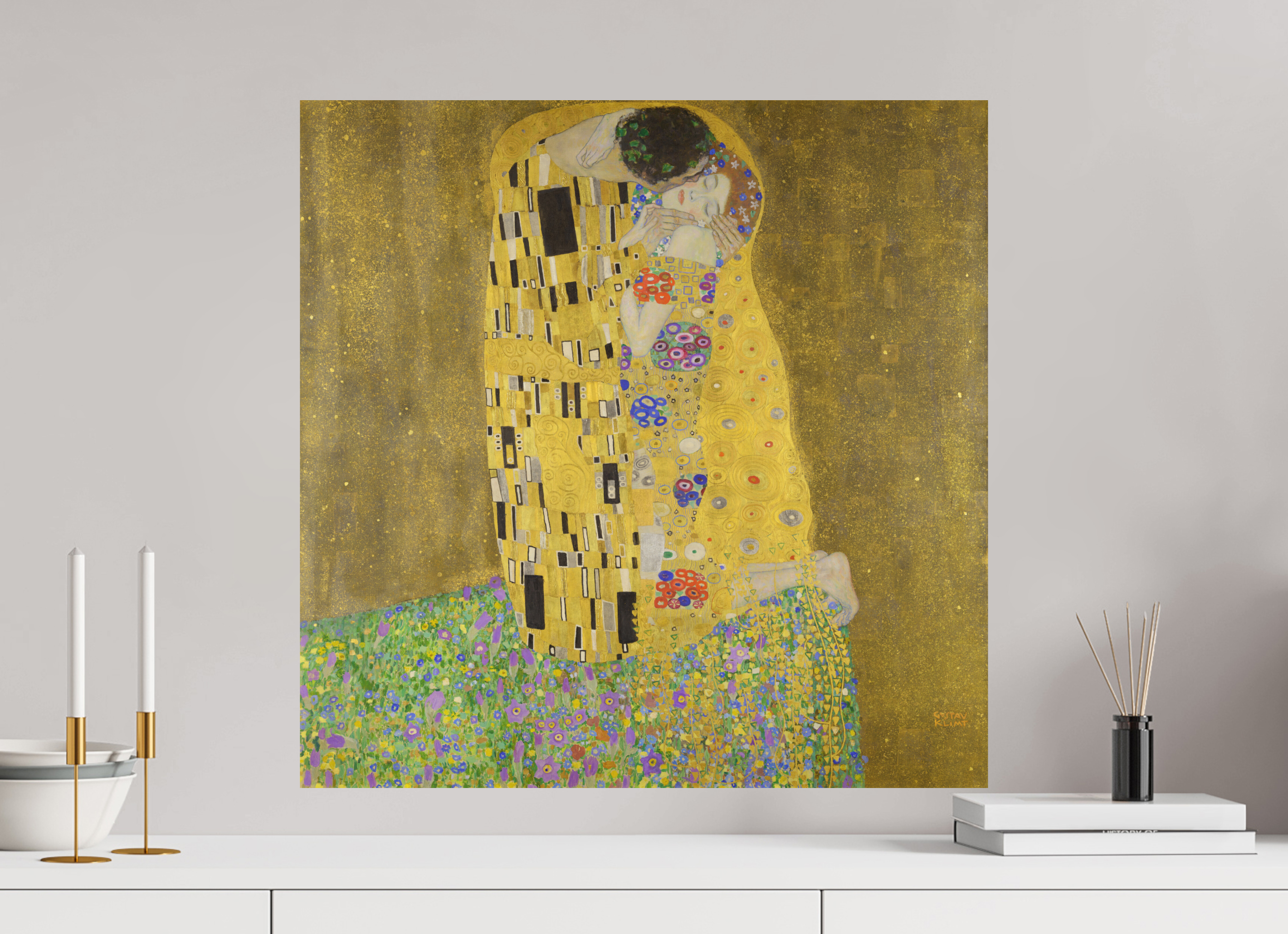 60 x 60 cm, Fine Art · Ruhe Der Kuss