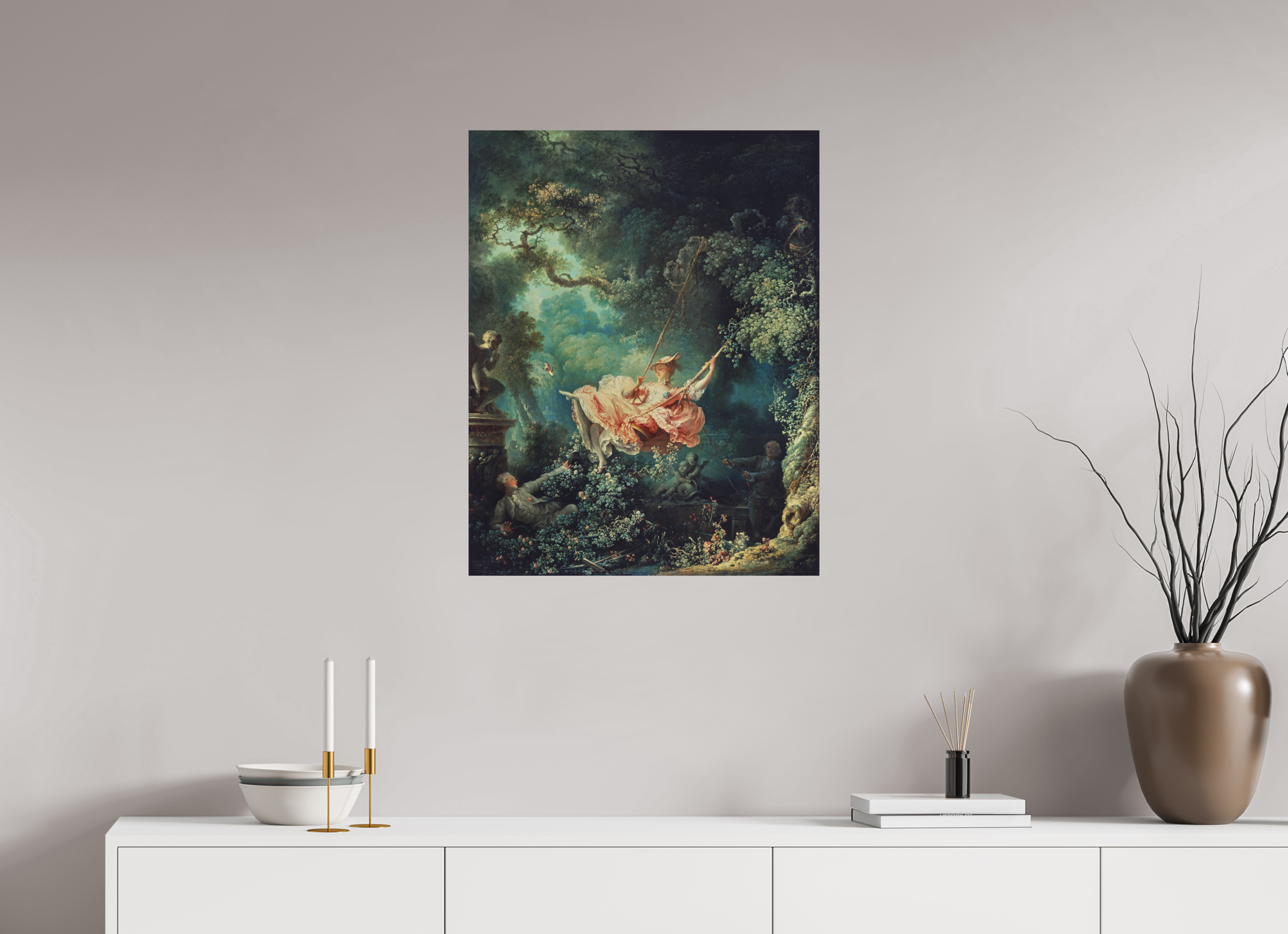 60 x 76,2 cm, Fine Art swing