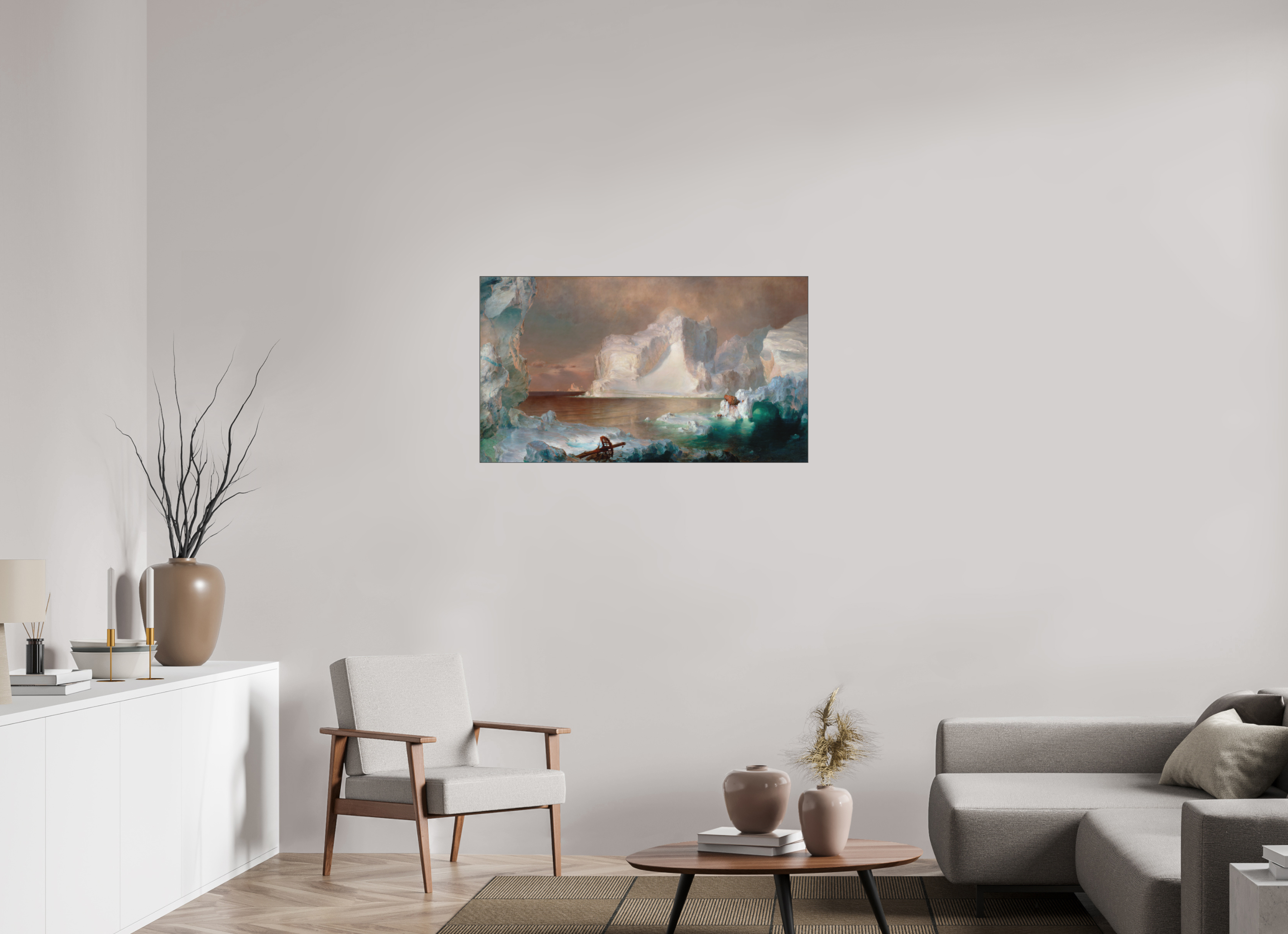 105,9 x 60 cm, Signature The Icebergs