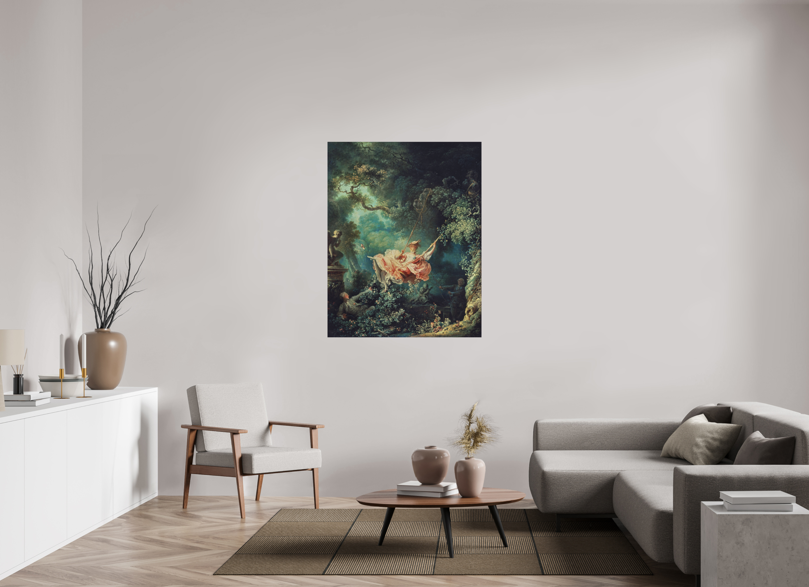 100 x 126,9 cm, Fine Art swing