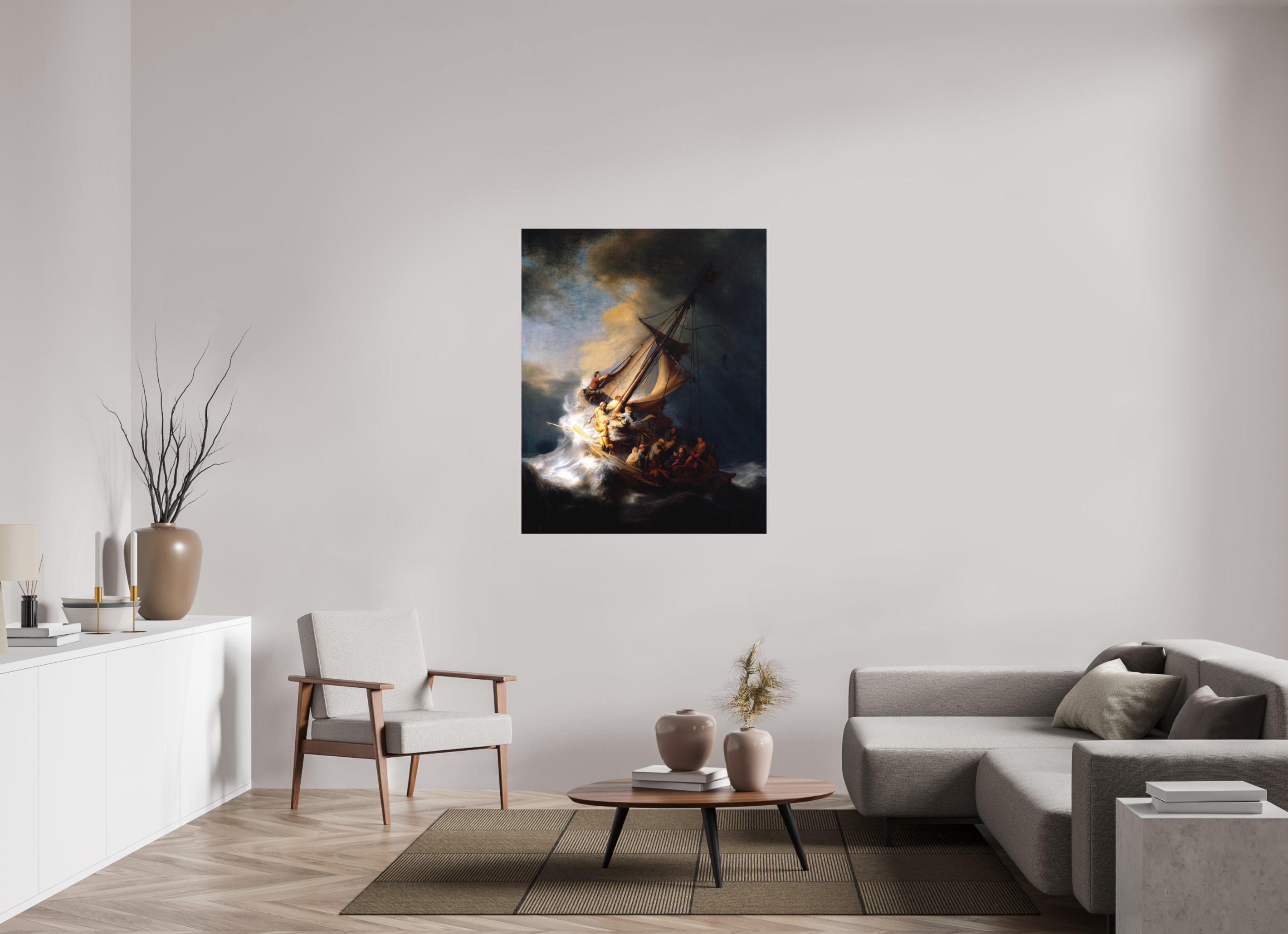 100 x 124,4 cm, Fine Art Storm