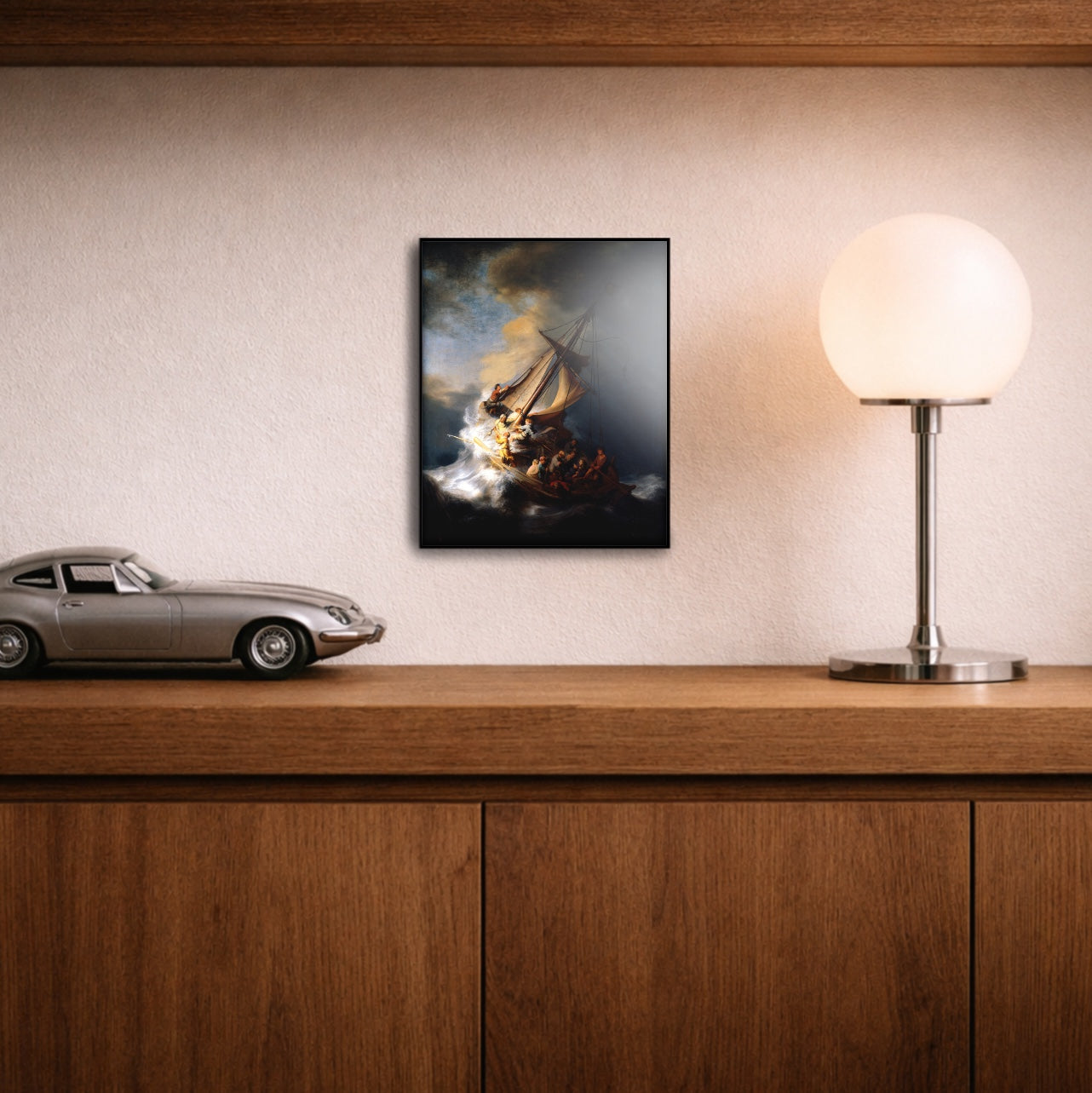 Christus im Sturm auf dem See Genezareth